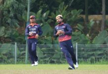 नेपालको कसिलो बलिङ, ओमान ९४ रनमा अलआउट